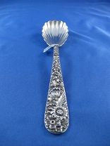 Kirk "Repousse" sterling sugar shell